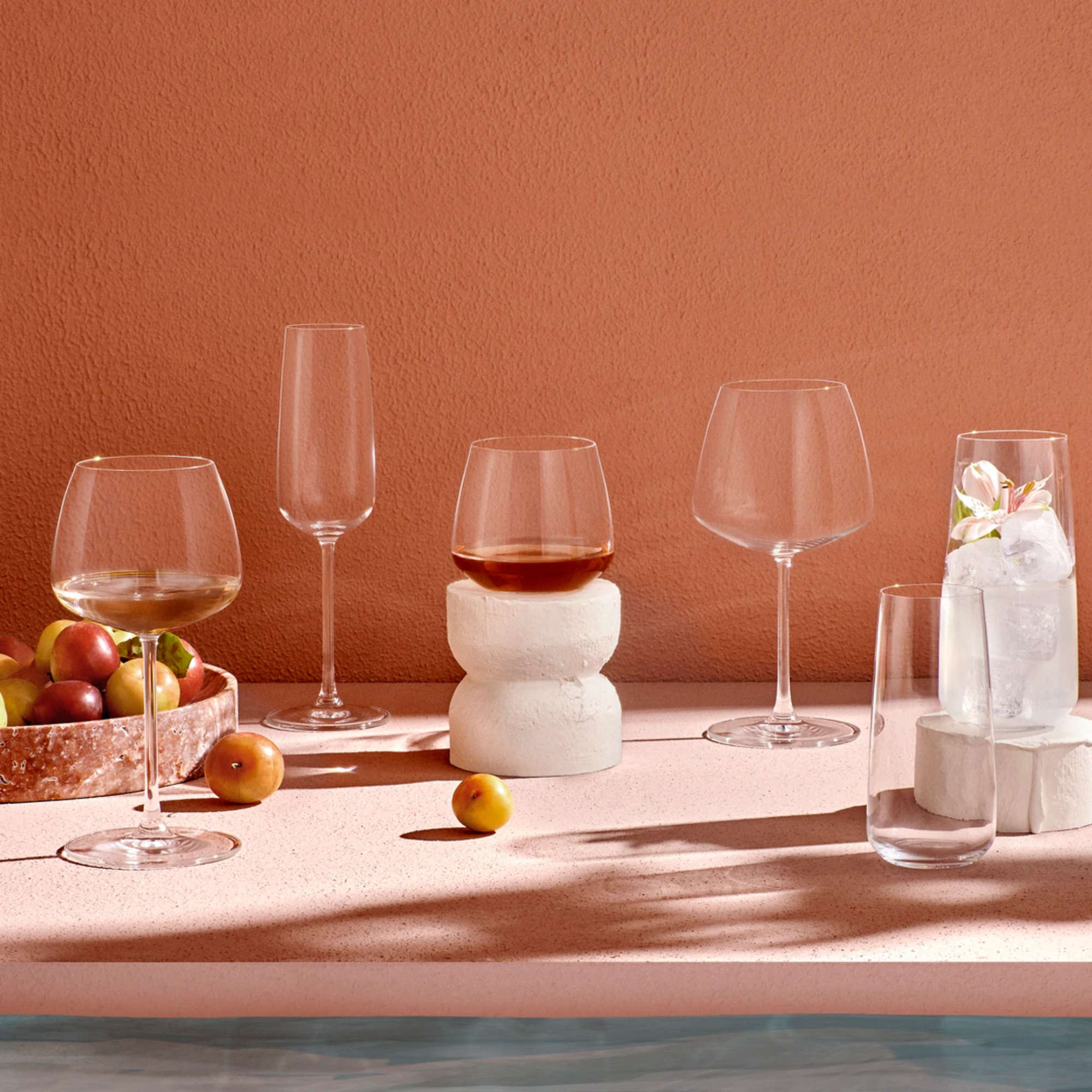 Mirage White Wine Glass - (Set 2)