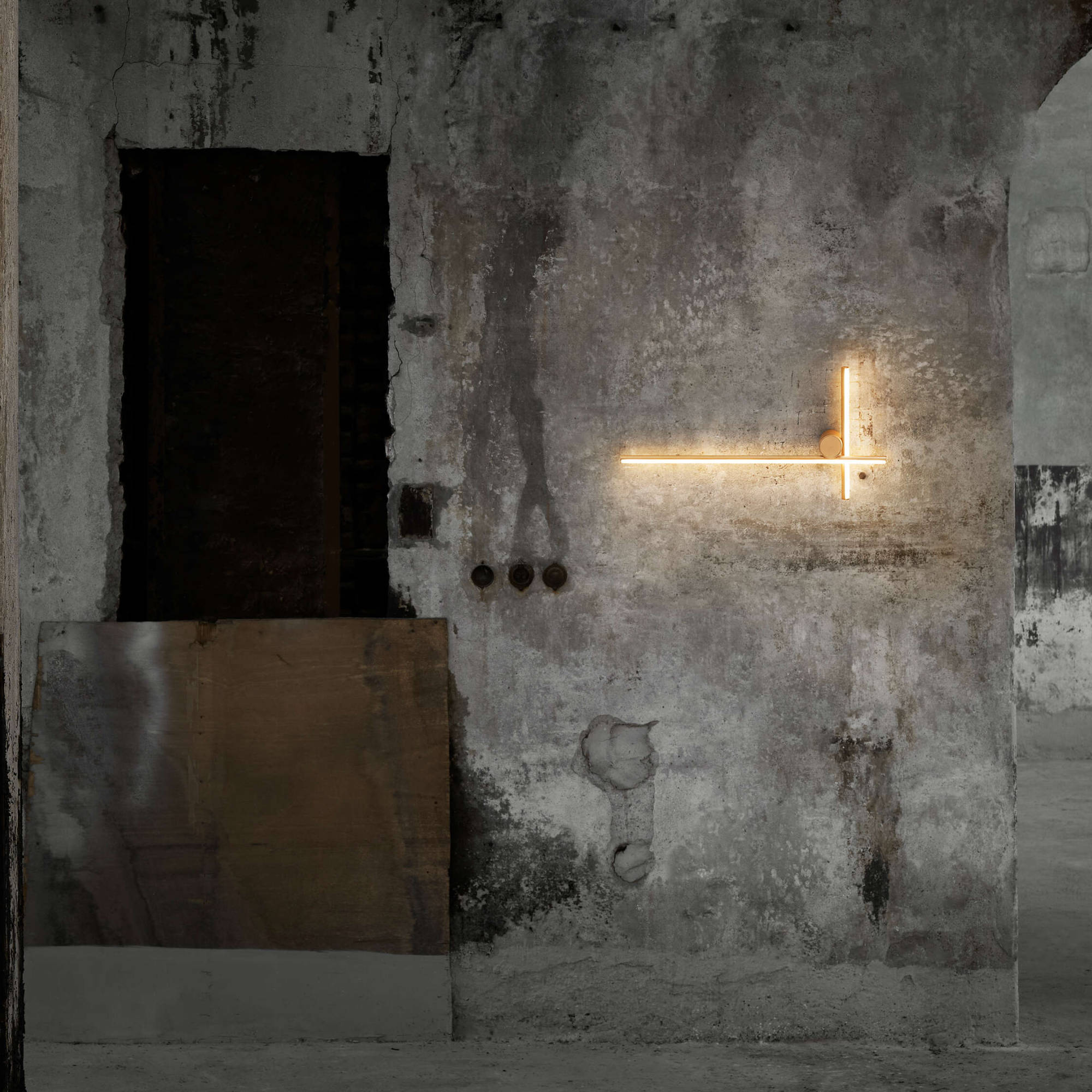 Coordinates 2 Wall Lamp - Argent