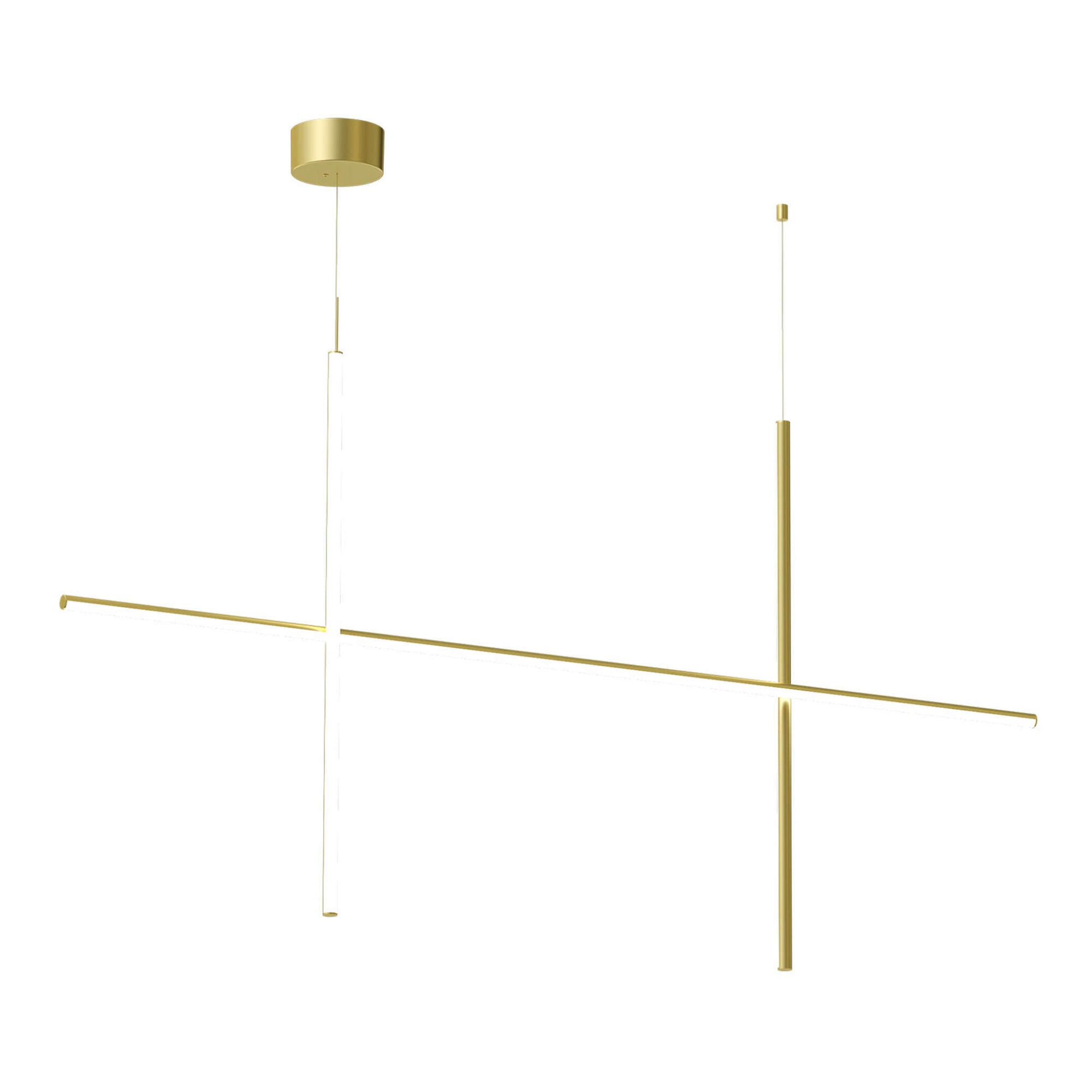 Coordinates Suspension 2 CLIII Pendant Lamp - Anodized Champagne