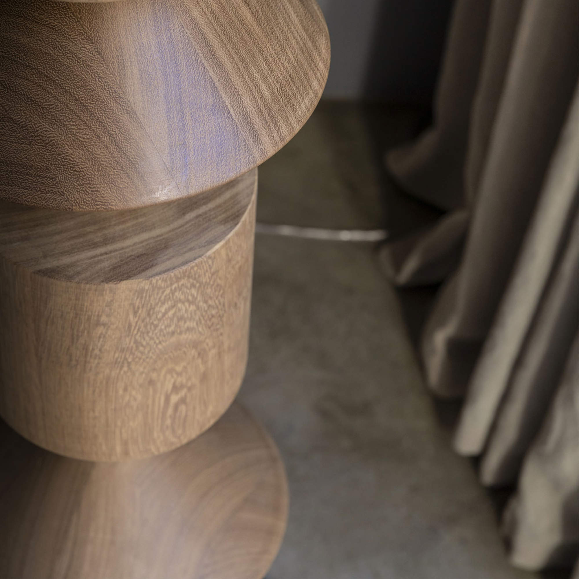 Costantina Floor Lamp - Wood-4