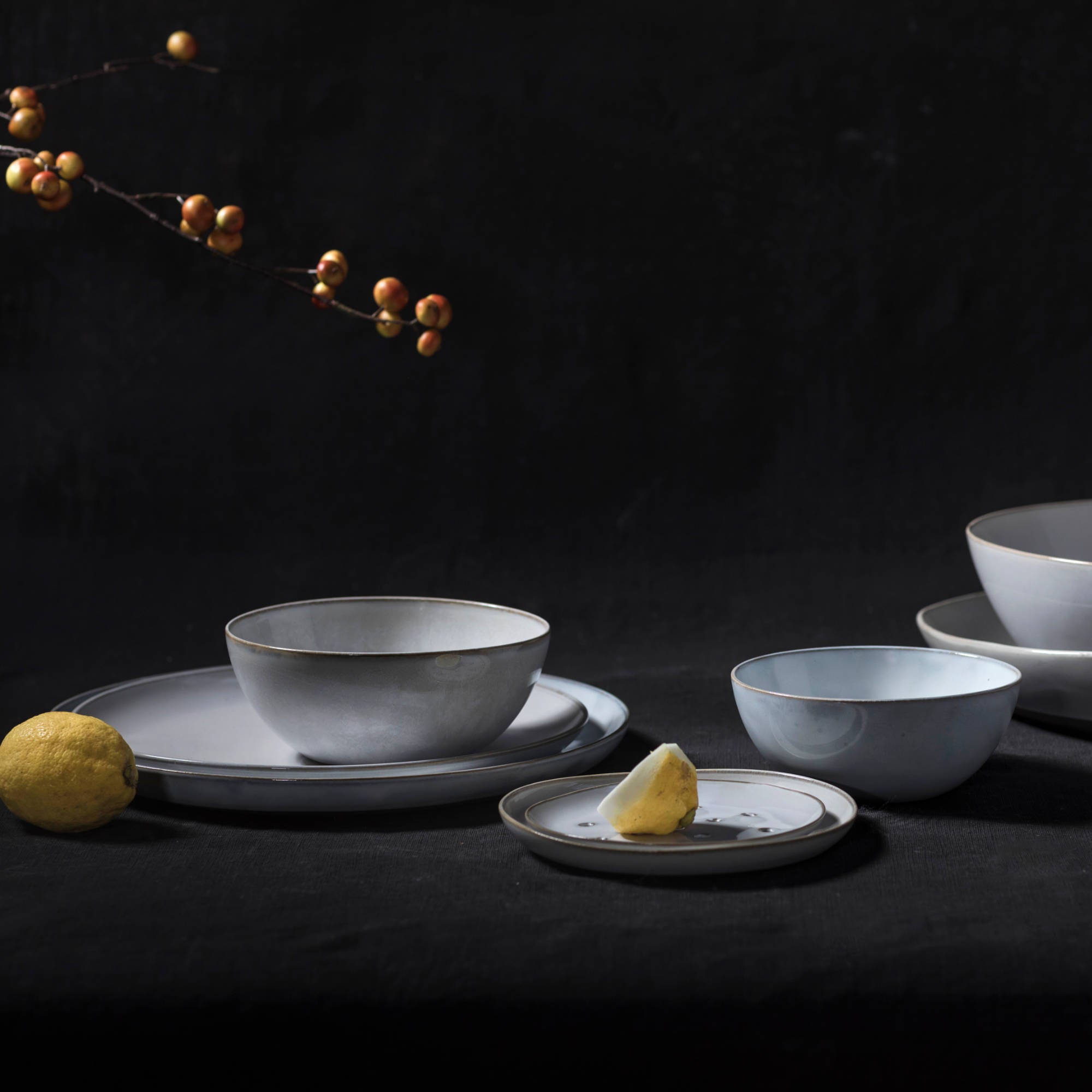 Terres De Reves Deep Plate - XL/White-2