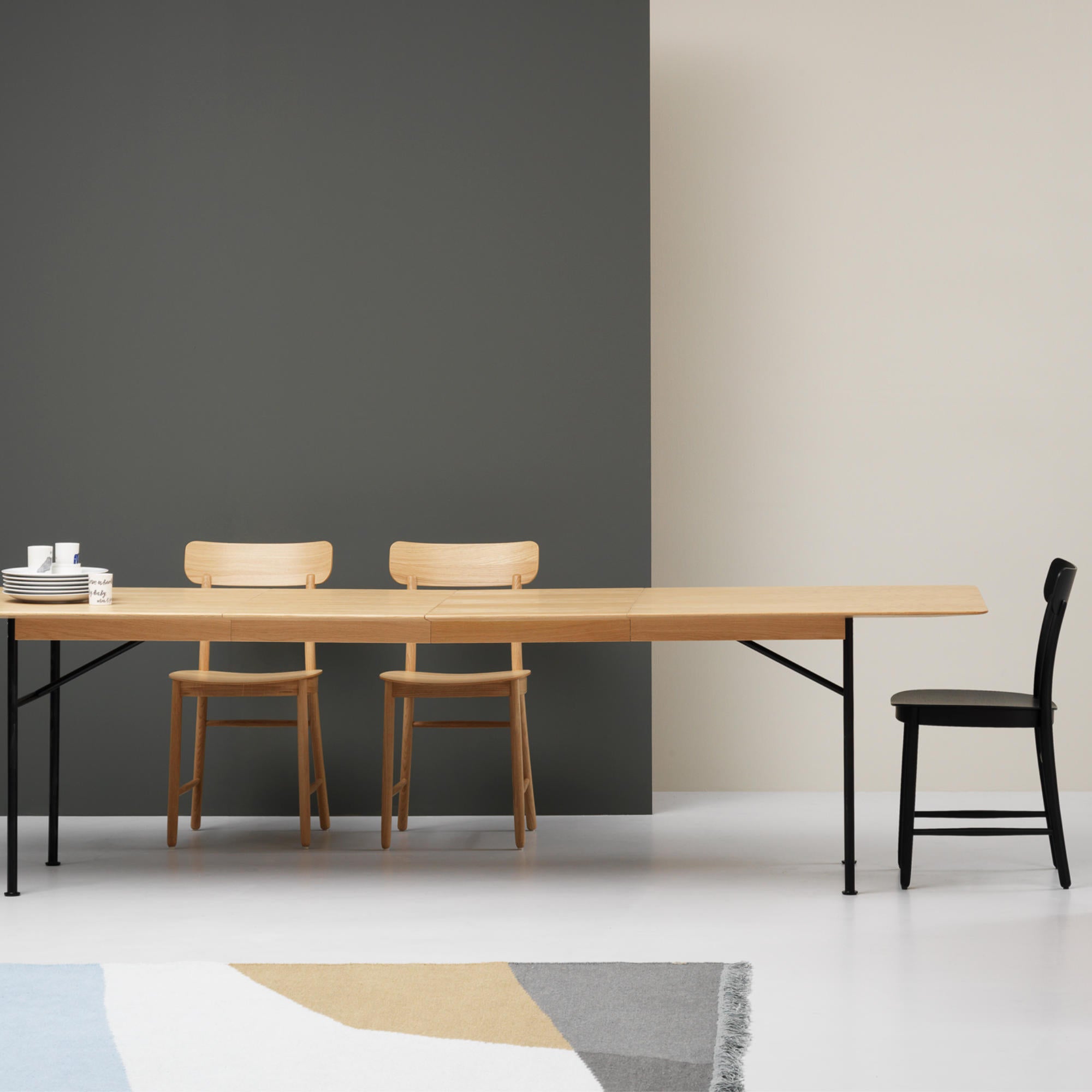 Supper 180 Dining Table - Lacquered Oak-5