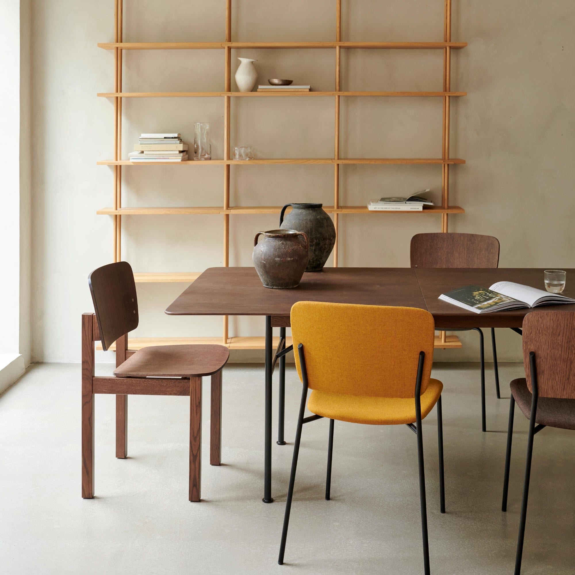 Supper 180 Dining Table - Lacquered Oak-3