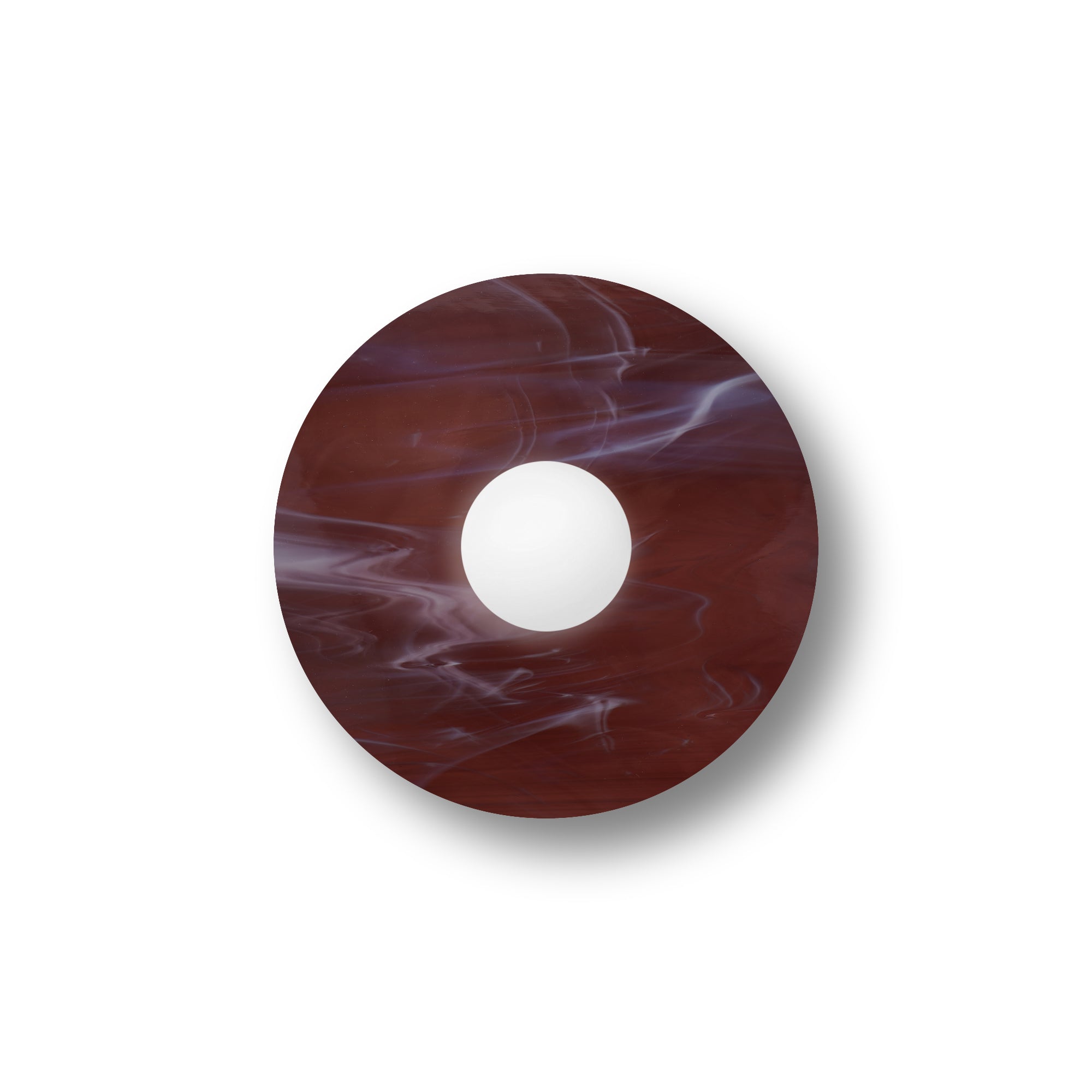 Disc and Sphere Glass W07 Wall Lamp