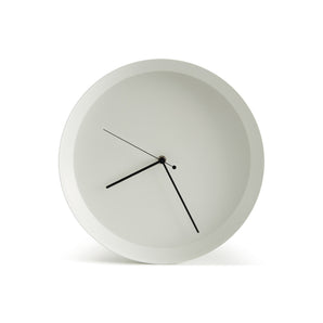 Dish Wall Clock - Signal White