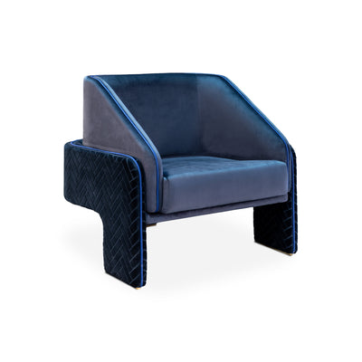 I'unite Armchair - Velvet 2 (Velvet Mediterranee)