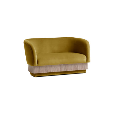 La Folie 180 Sofa - Velvet 2 (Velvet Safran)