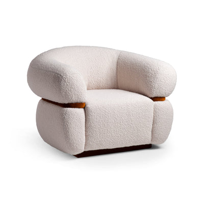 Malibu Armchair - Fabric 5 (Zumirez Moonbeam)
