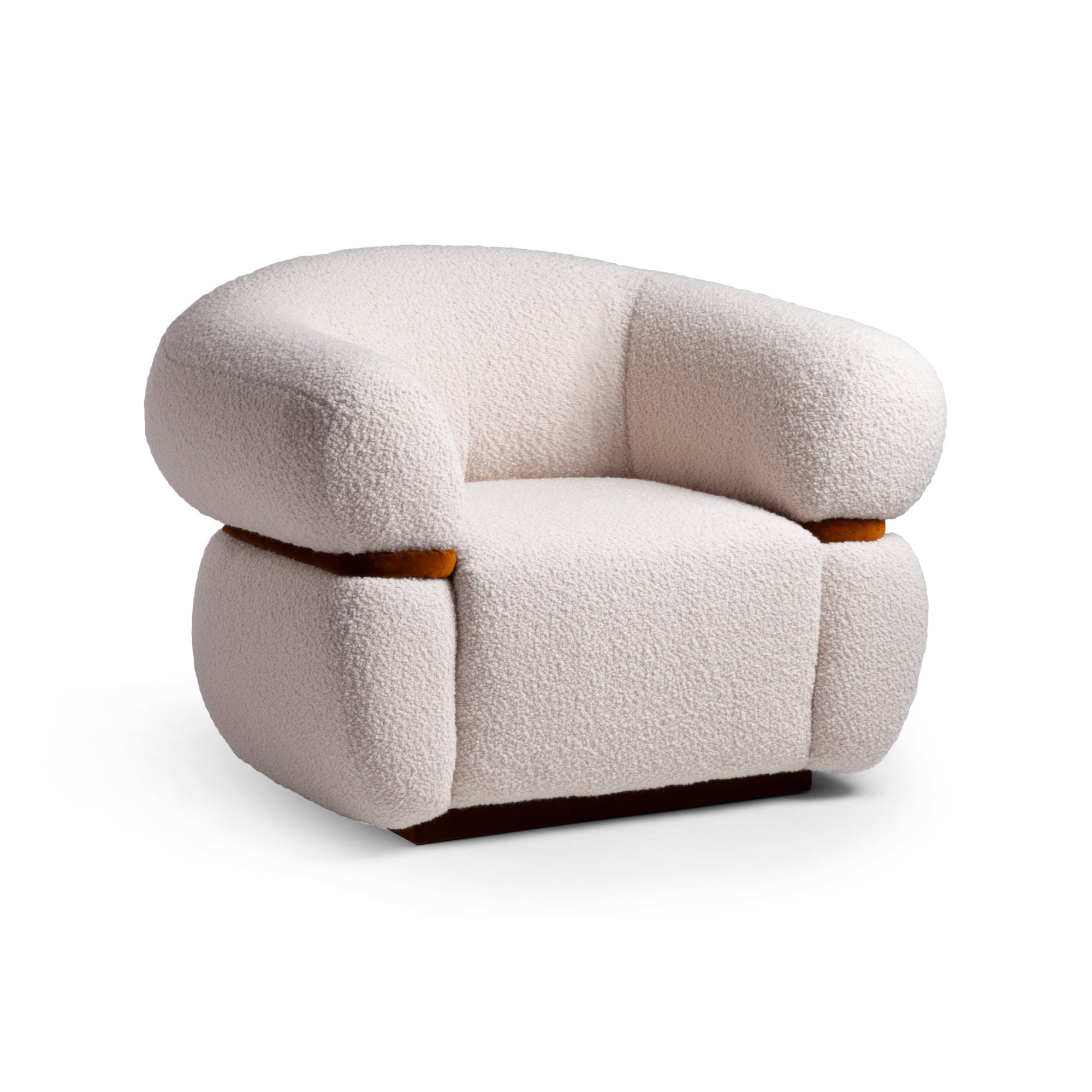Malibu Armchair - Fabric 5 (Zumirez Moonbeam)-1