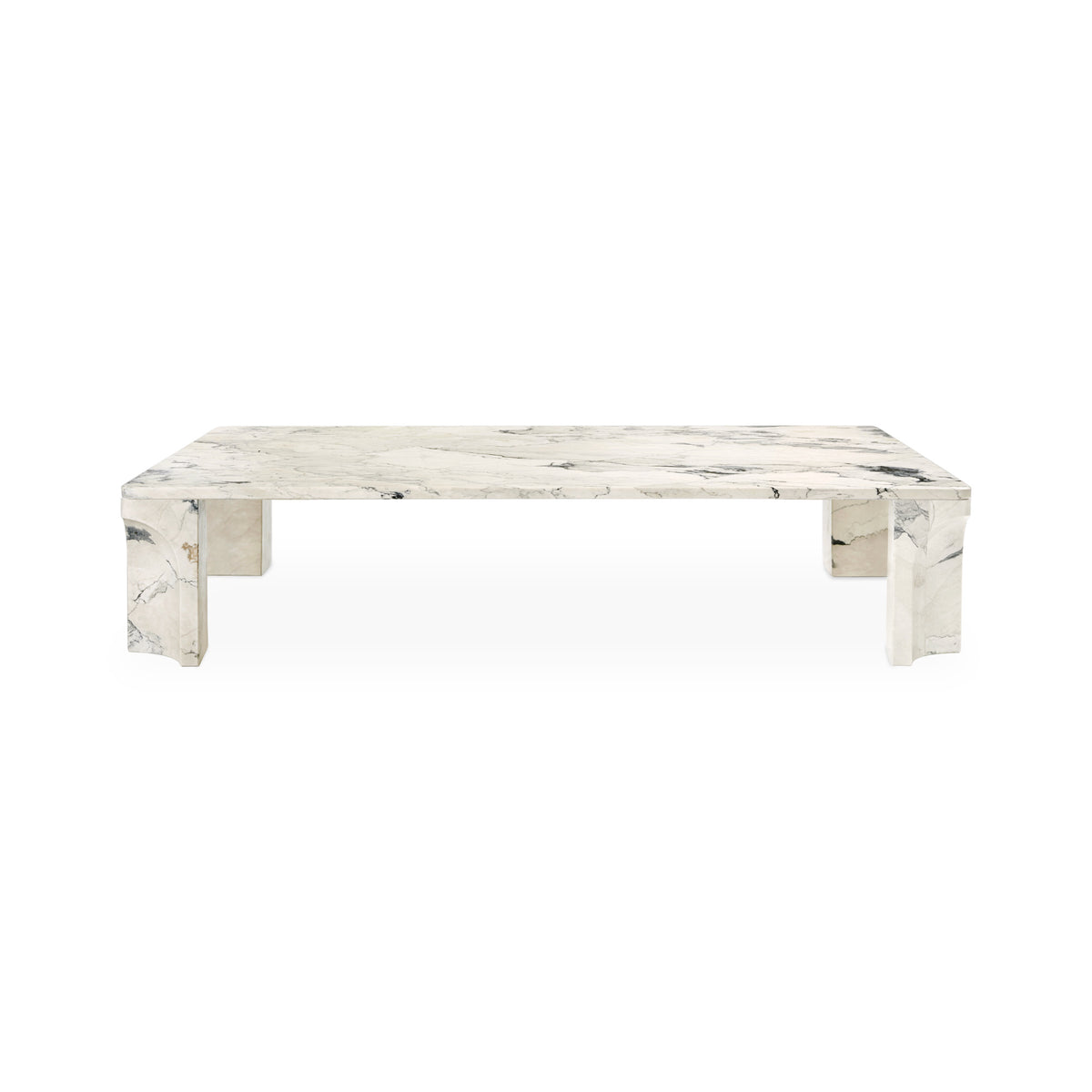 Doric Coffee Table – 140x80x30 / Limestone (Electric Grey)-3