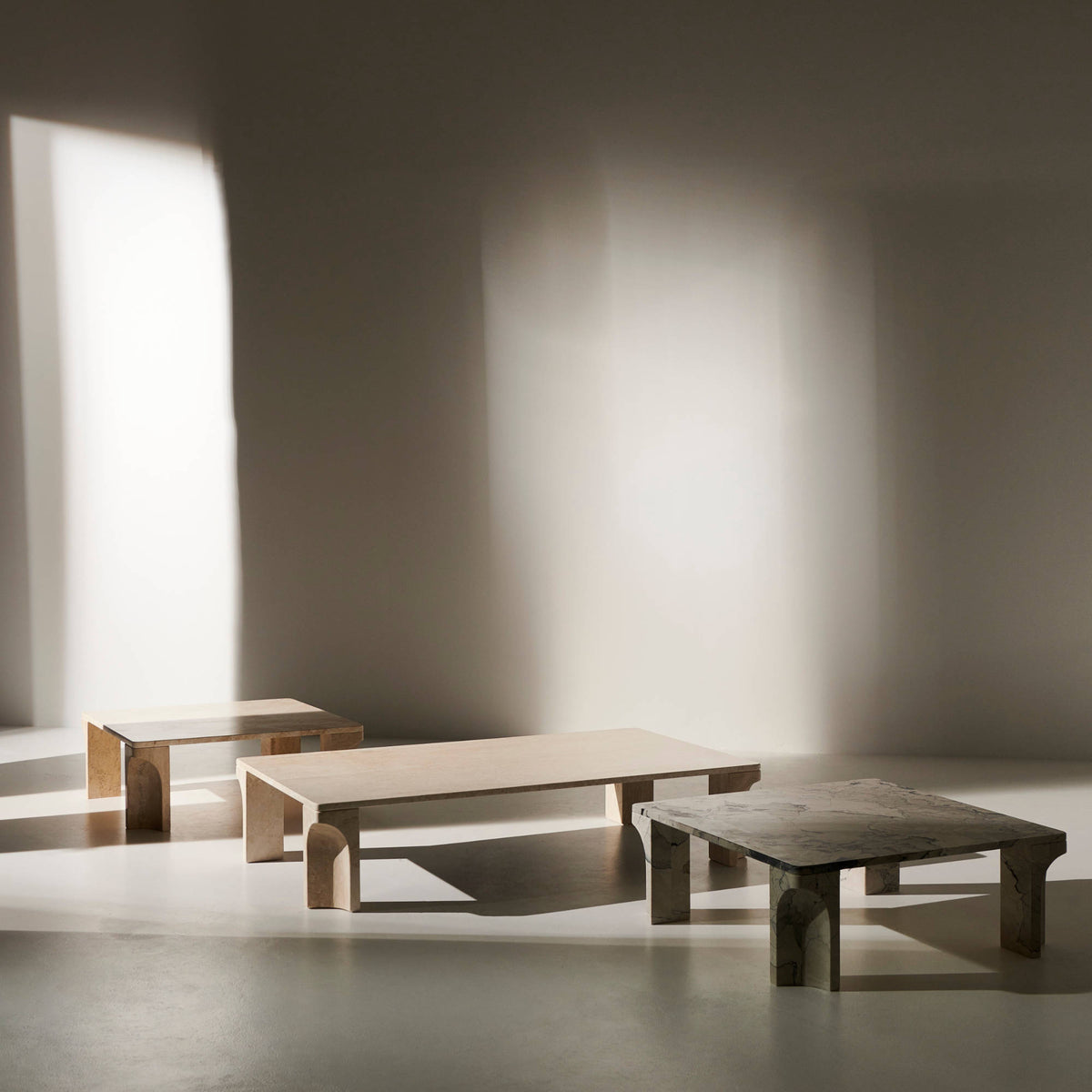 Doric Coffee Table – 140x80x30 / Limestone (Electric Grey)-4