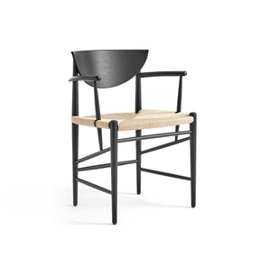 Drawn HM4 Dining Chair - Black Oak/Natural Paper Cord