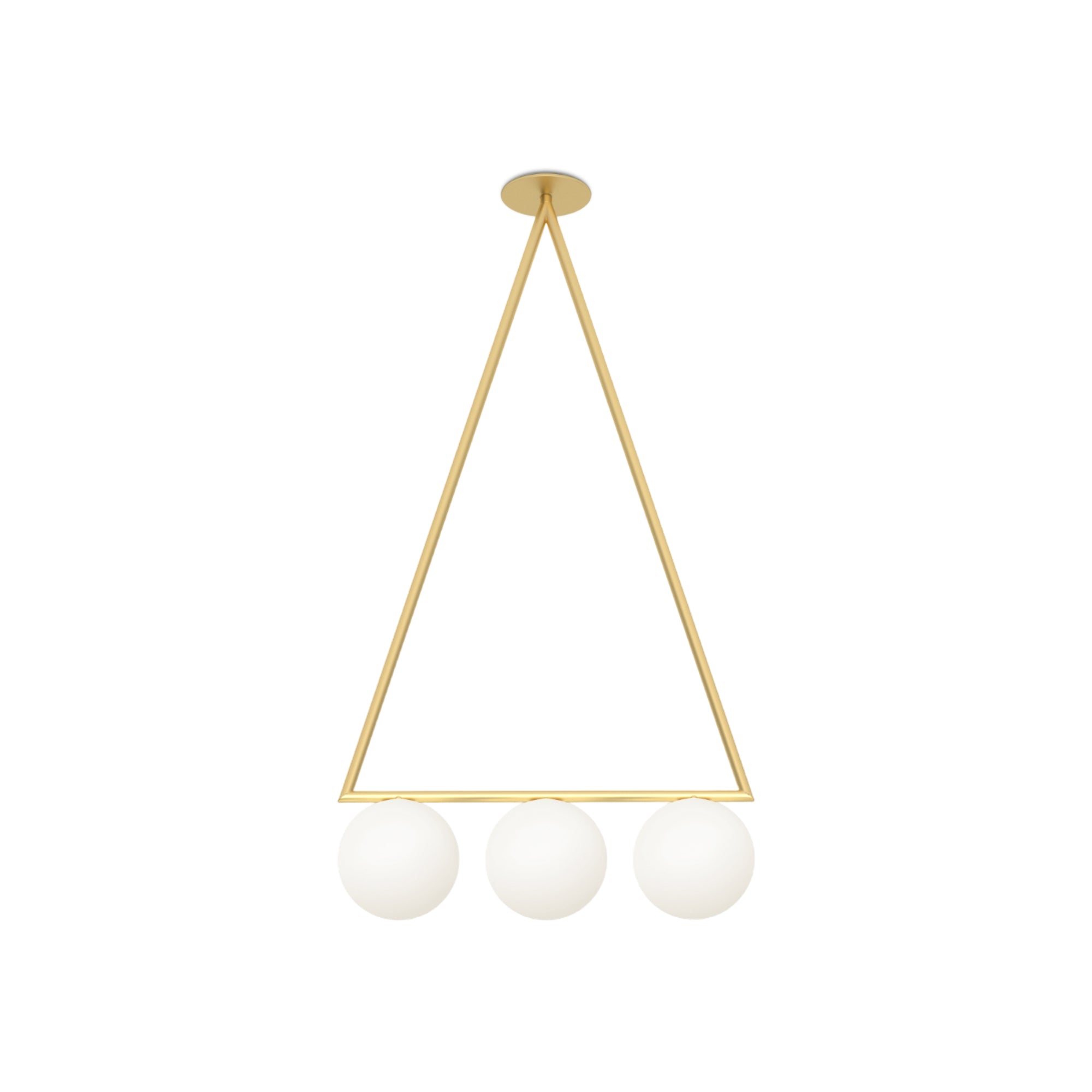 Dreiecksrotation 3 Globes Ceiling Lamp