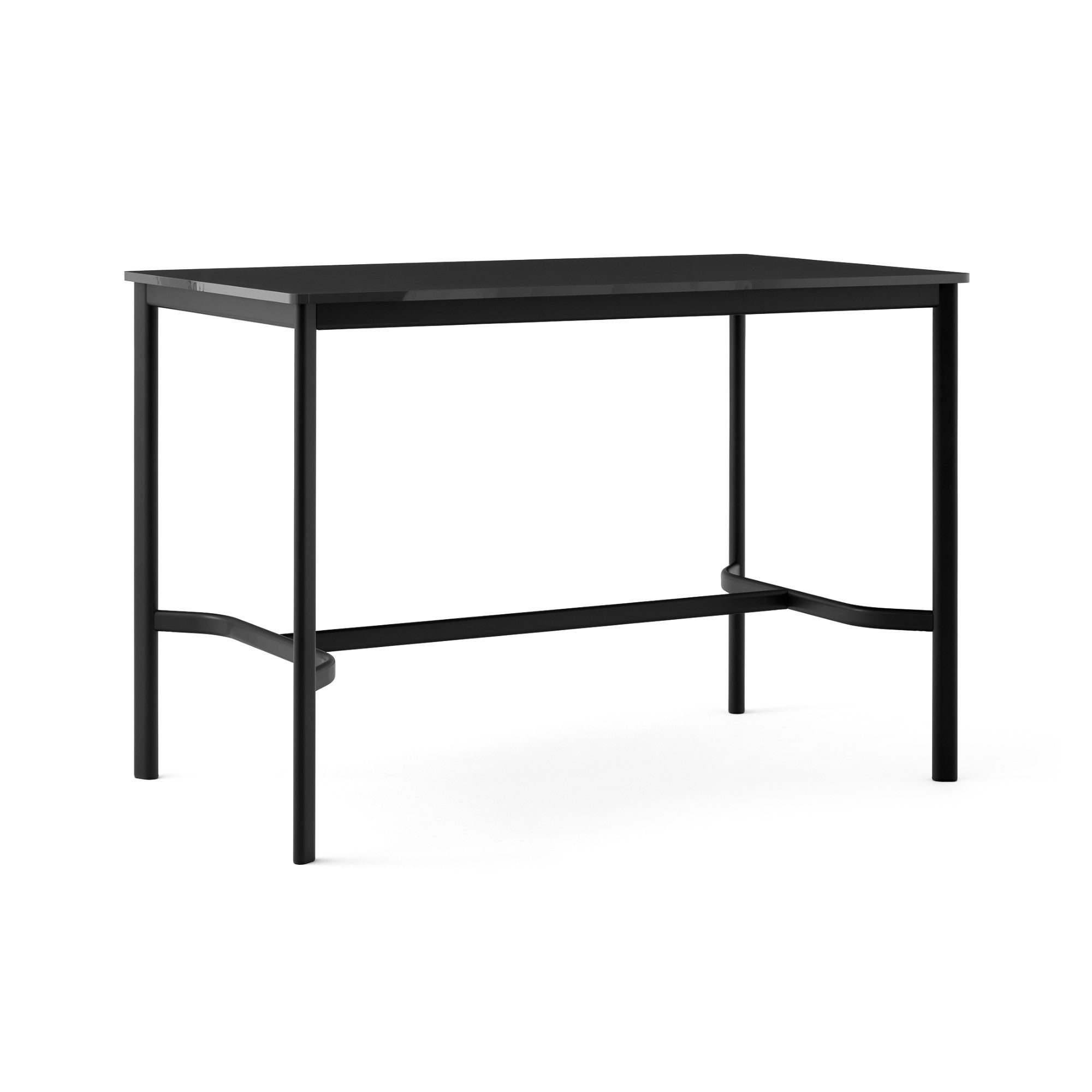 Drip HW112 Counter Table - Black/Black Fenix Nano Laminate