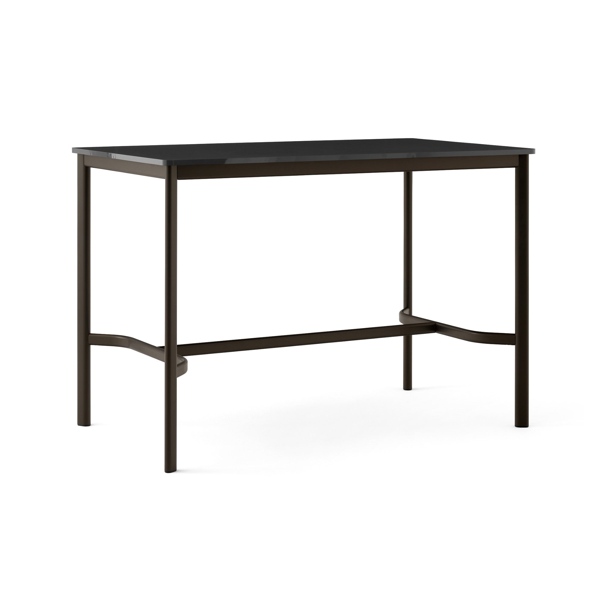 Drip HW112 Counter Table - Bronzed/Black Fenix Nano Laminate-1