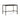 طاولة العداد Drip HW112 - برونزية/سوداء من طلاء فينيكس نانو