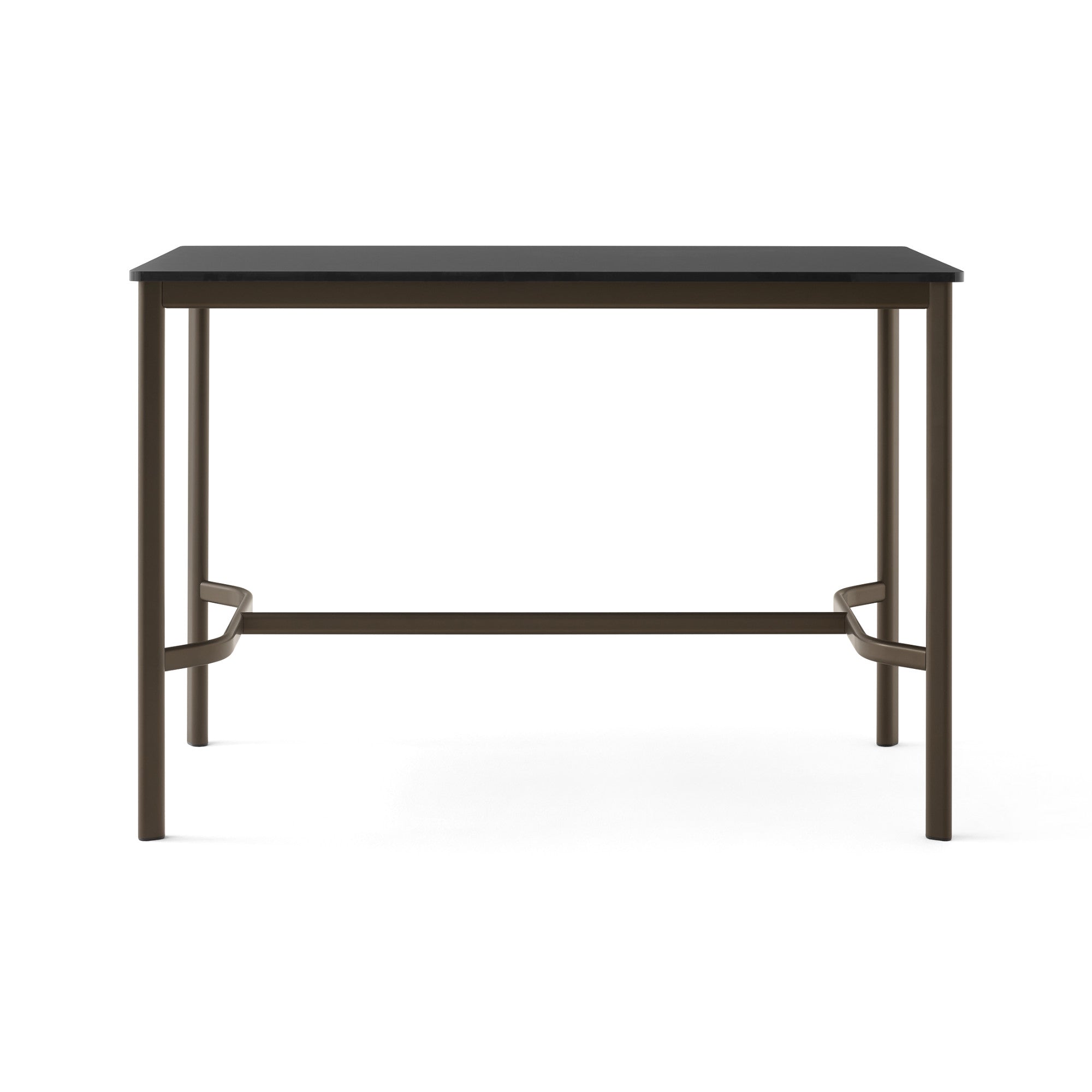 Drip HW112 Counter Table - Bronzed/Black Fenix Nano Laminate-3