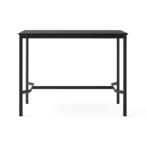 طاولة بار Drip HW114 - طلاء فينيكس نانو أسود/أسود