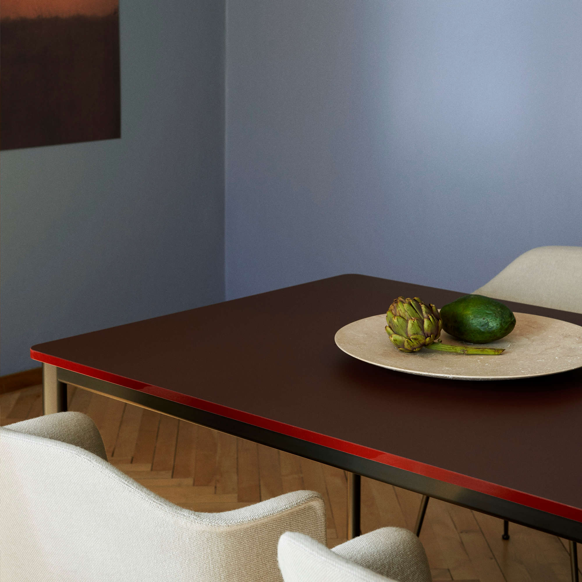 Drip HW60 Dining Table - Black/Black Fenix Nano Laminate