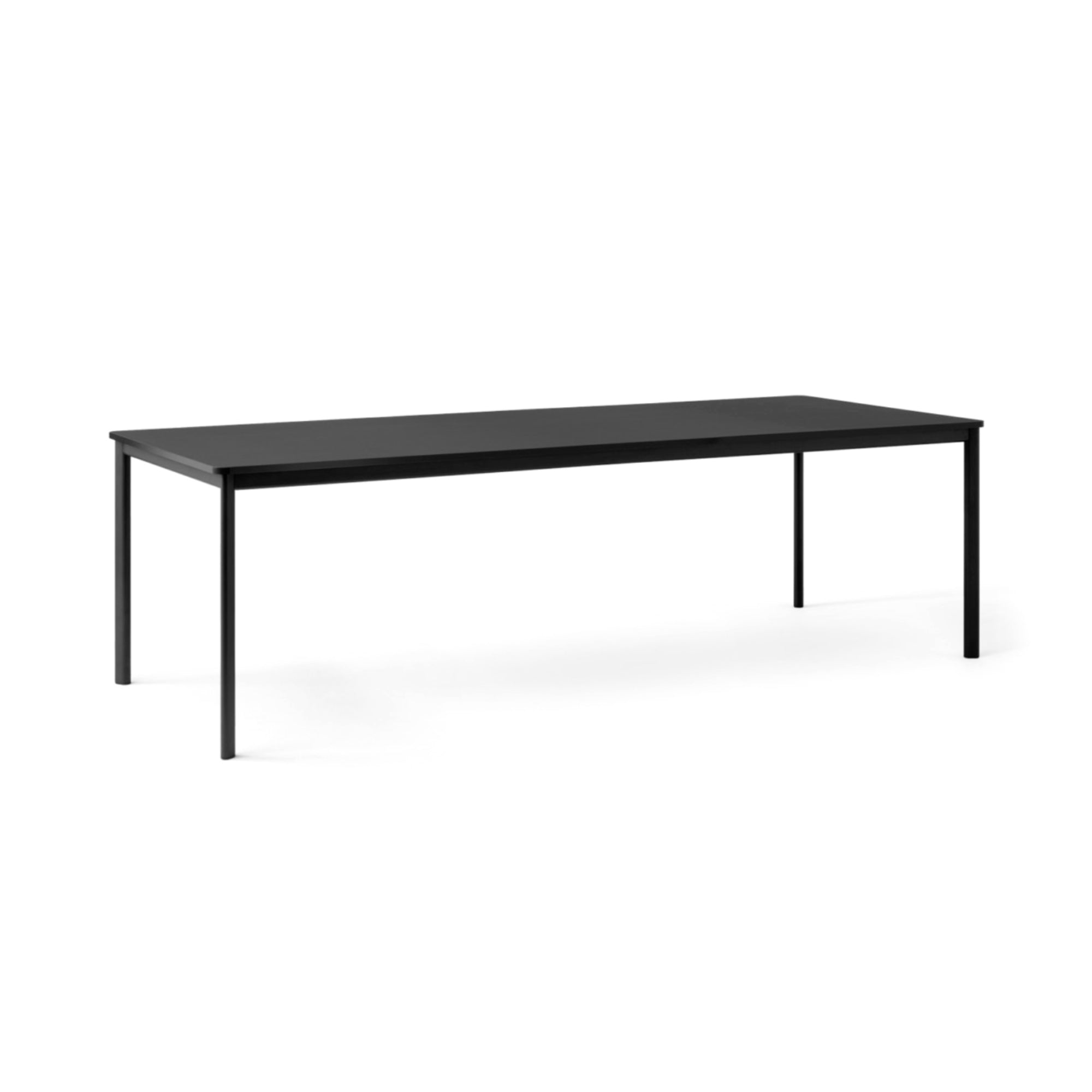 Drip HW60 Dining Table - Black/Black Fenix Nano Laminate