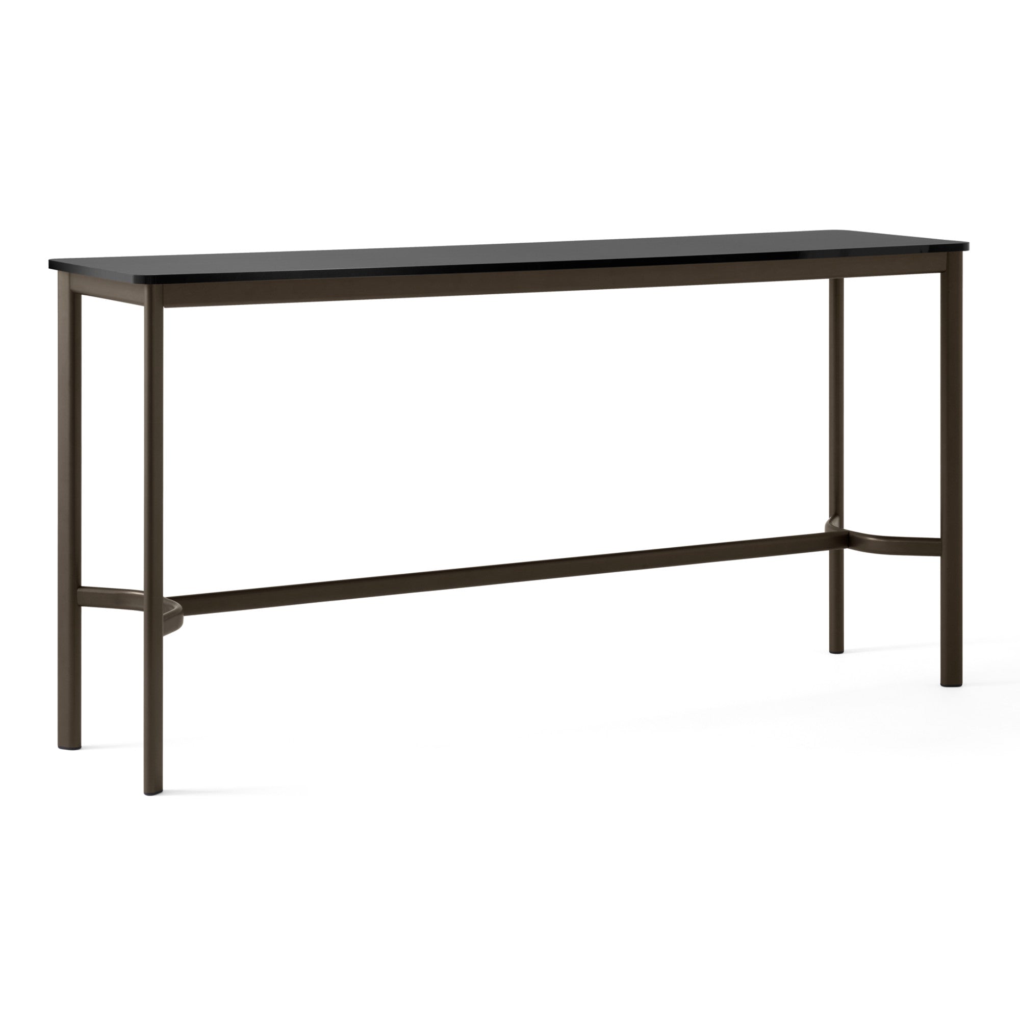 Drip HW61 Counter Table - Bronzed/Black Fenix Nano Laminate-1