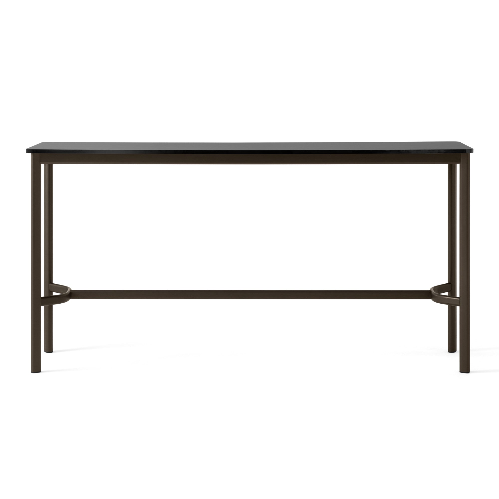 Drip HW61 Counter Table - Bronzed/Black Fenix Nano Laminate-3