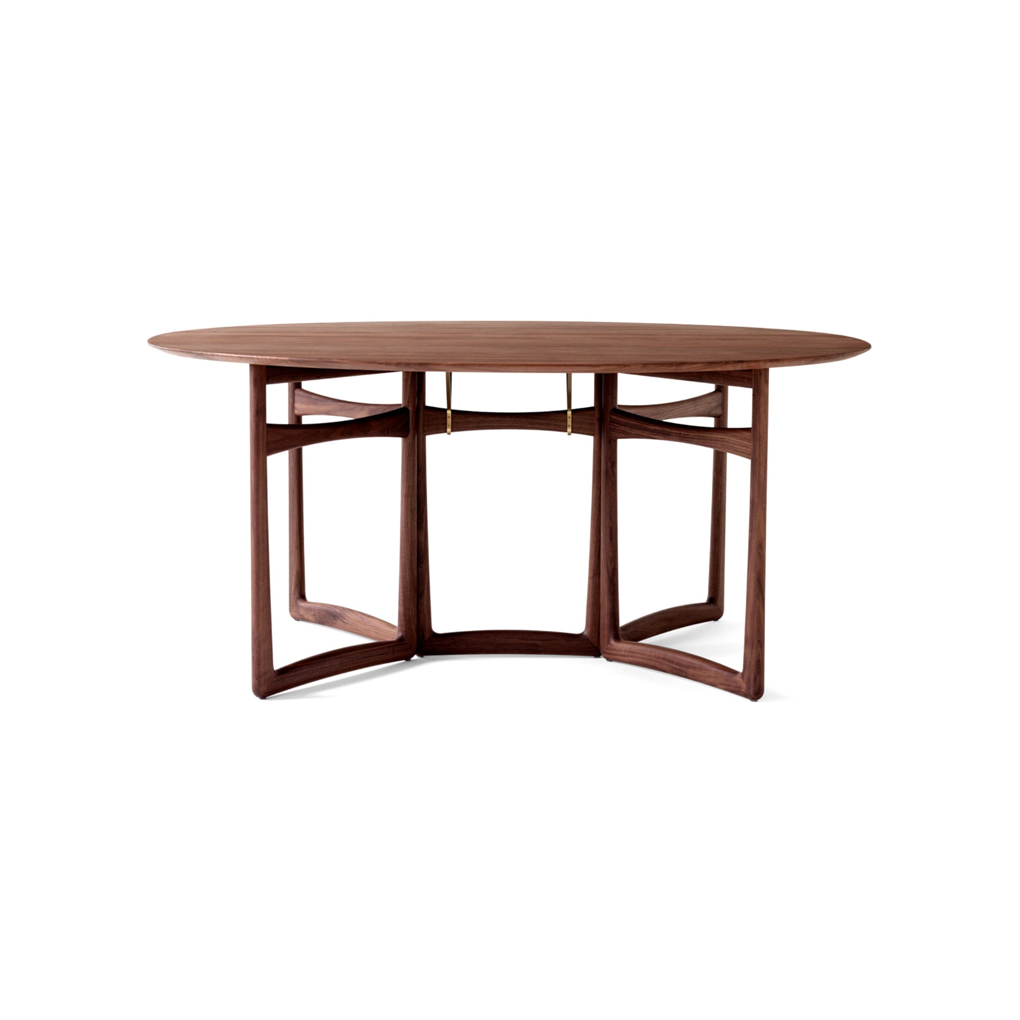 Drop Leaf HM6 Dining Table - Walnut