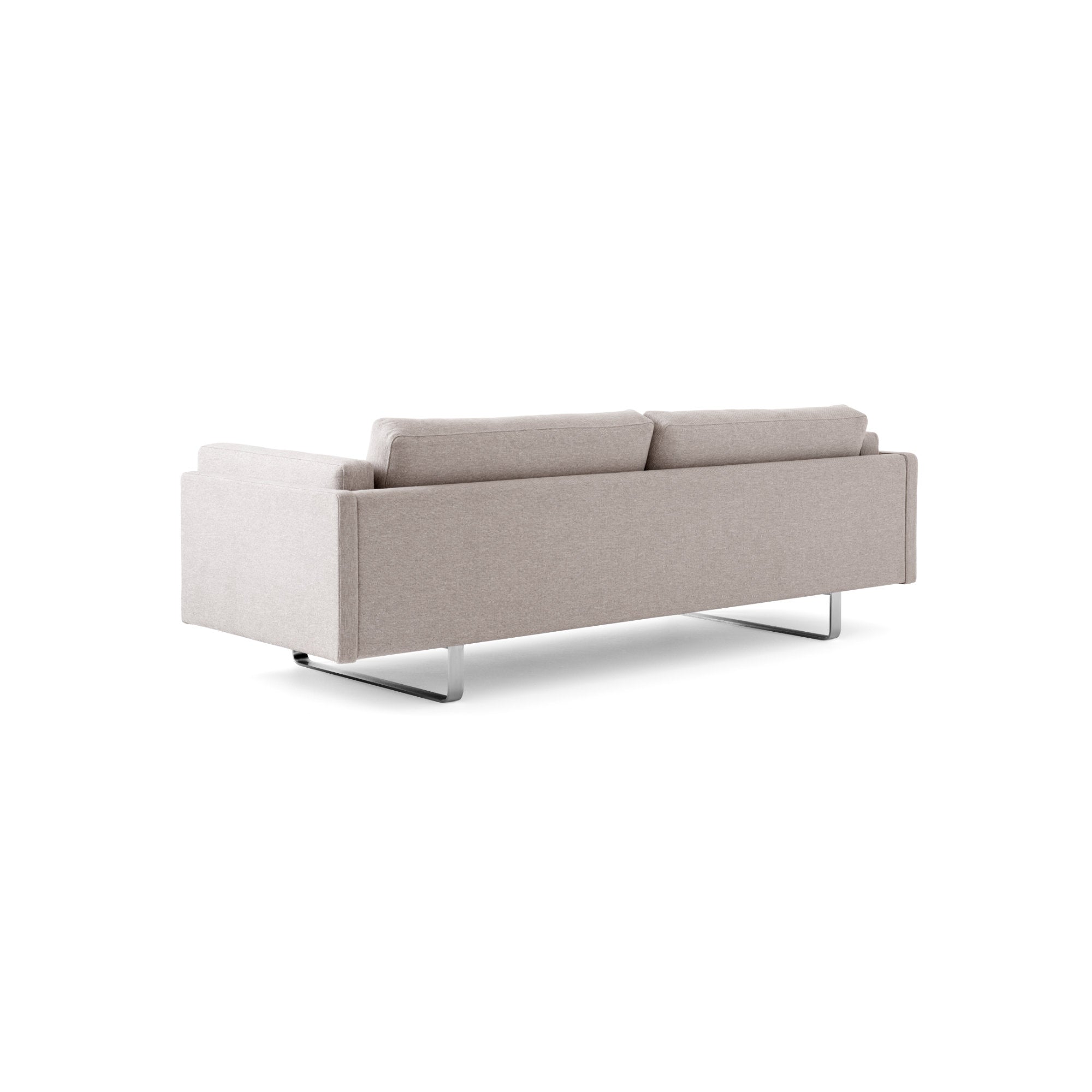 EJ280 8062 Sofa - Brushed Chrome/Fabric 3 (Clay 12)-3