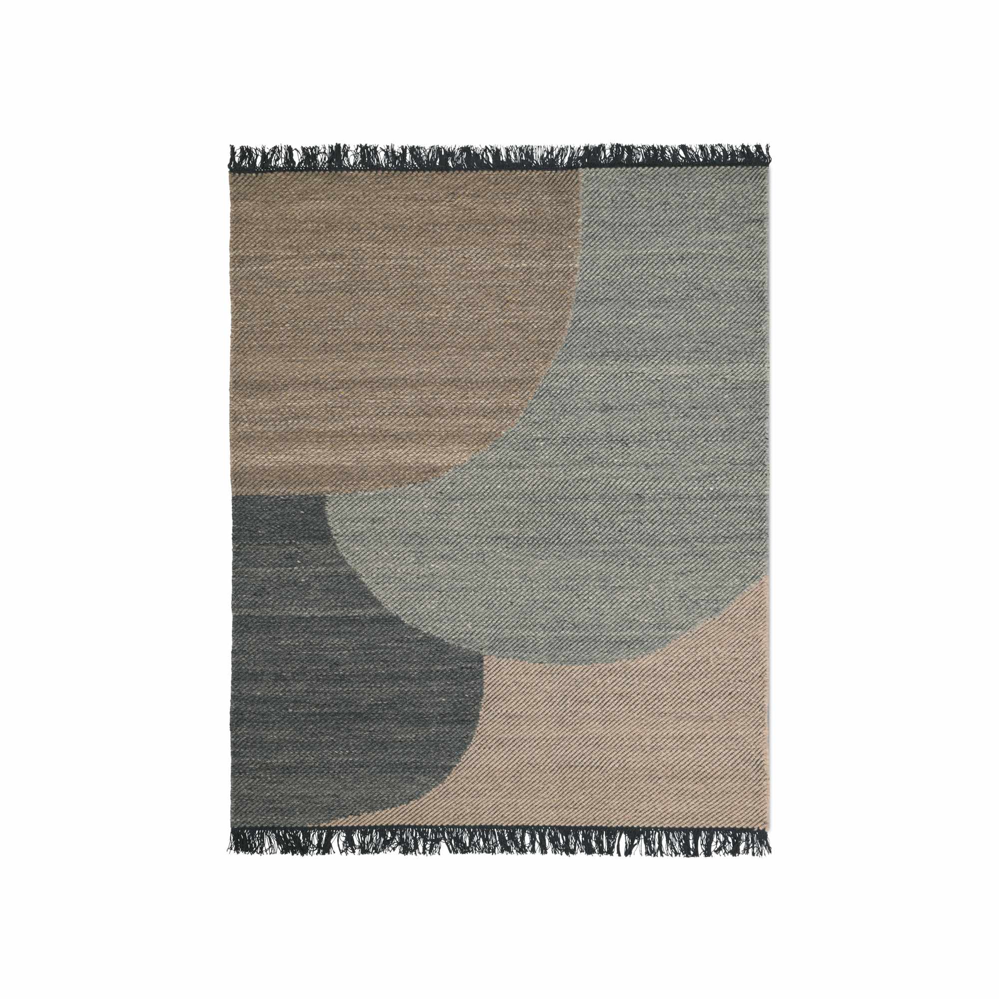 Eik Rug - Charcoal - 300x200