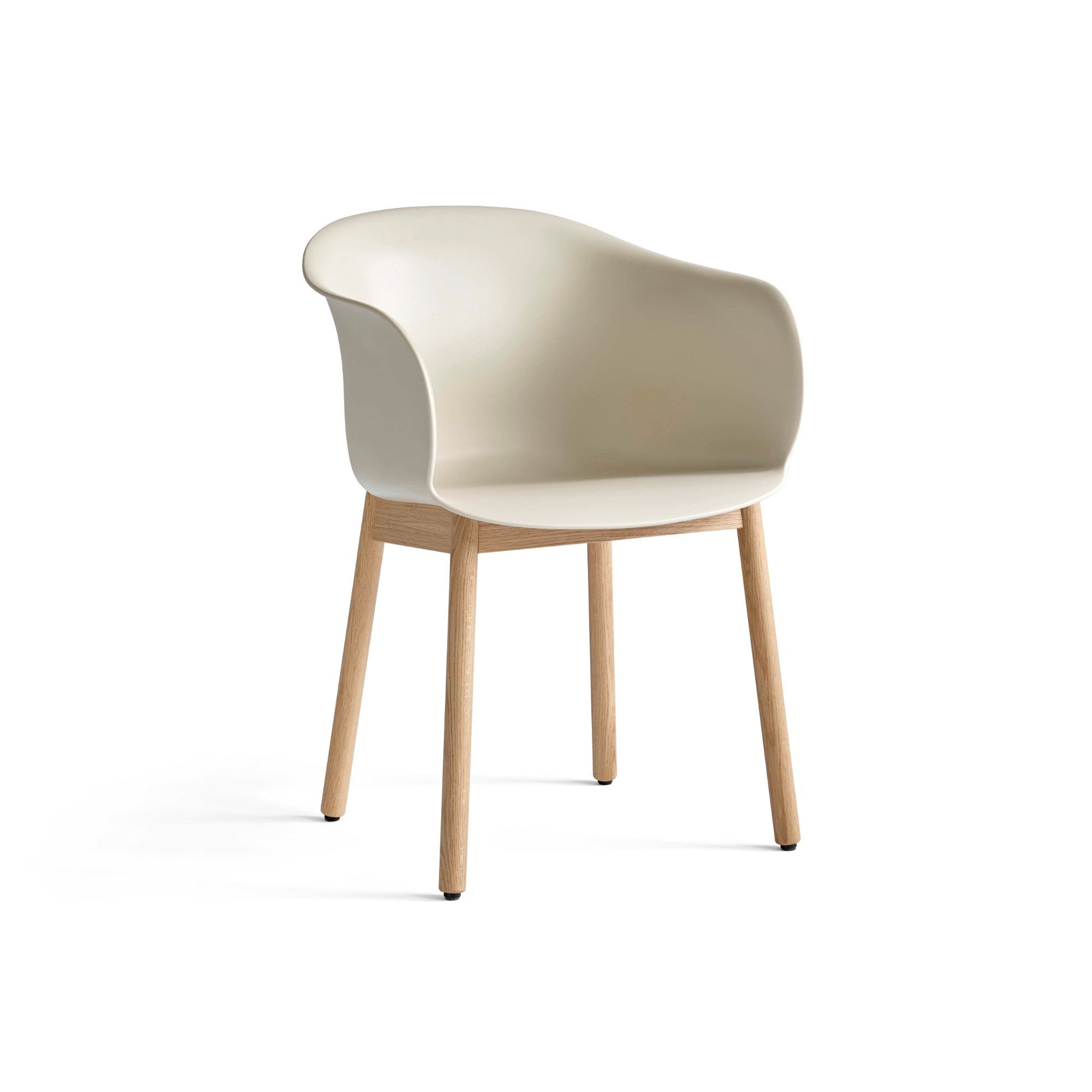 Elefy JH30 Dining Chair - Oak/Soft Beige-1