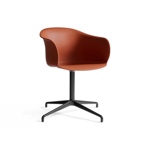 Elefy JH32 Dining Chair - Black/Copper Brown