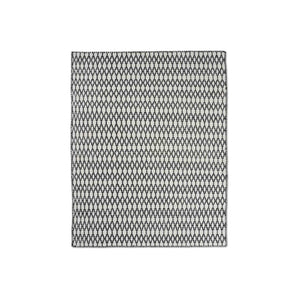 سجادة إليوت - أبيض/أسود - 240x170