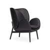 Embrace Small Armchair - Leather Elmosoft (Black 99999)