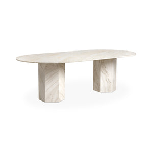 Epic 10059274 Dining Table - Neutral White