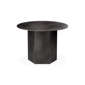 Epic 10074994 Round Coffee Table - Misty Gray