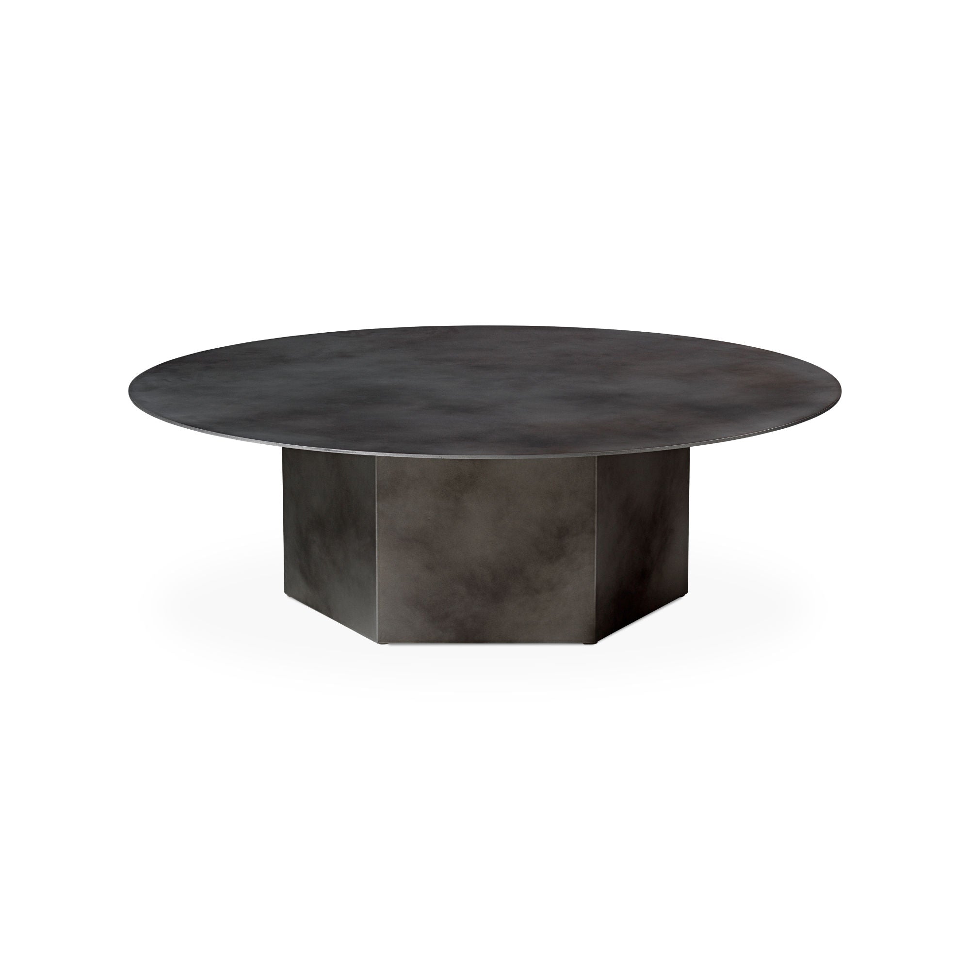 Epic 10075002 Round Coffee Table - Misty Gray