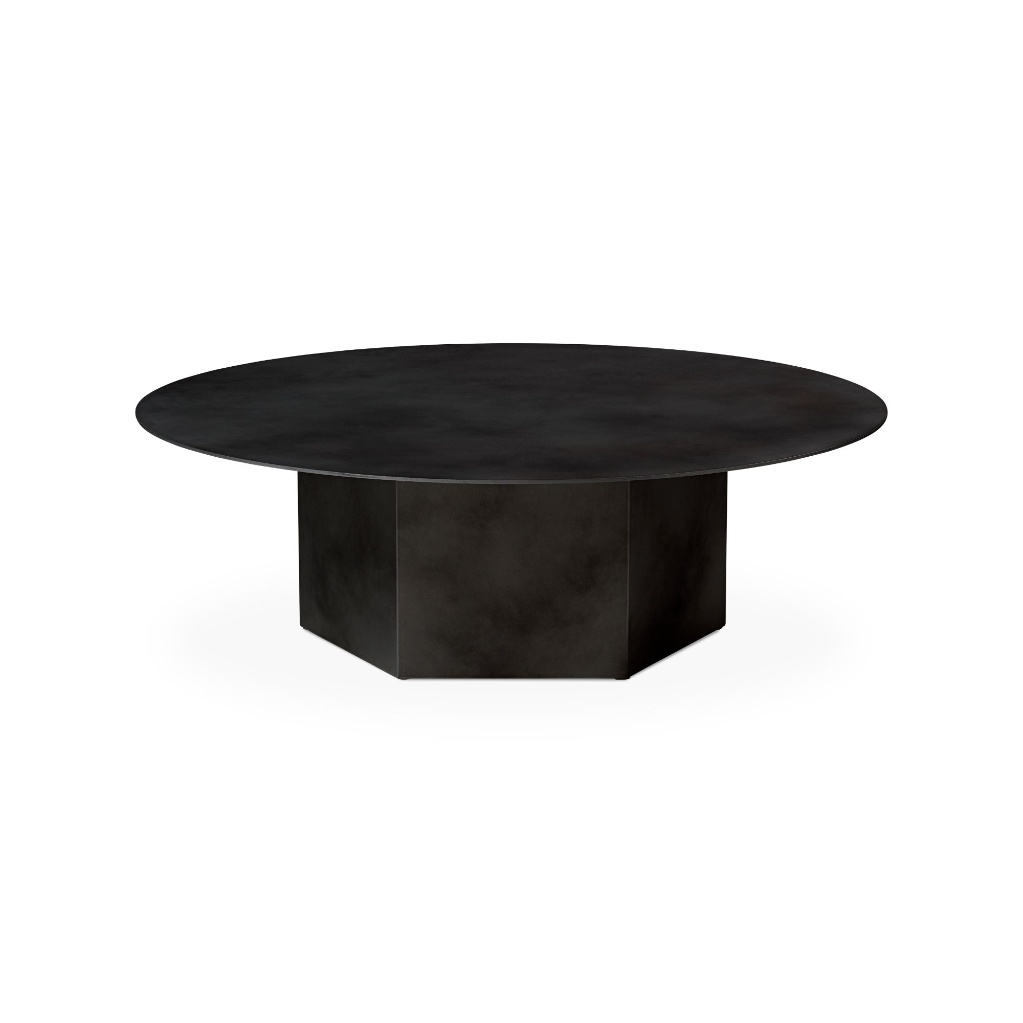 Epic 10075003 Round Coffee Table - Midnight Black-1