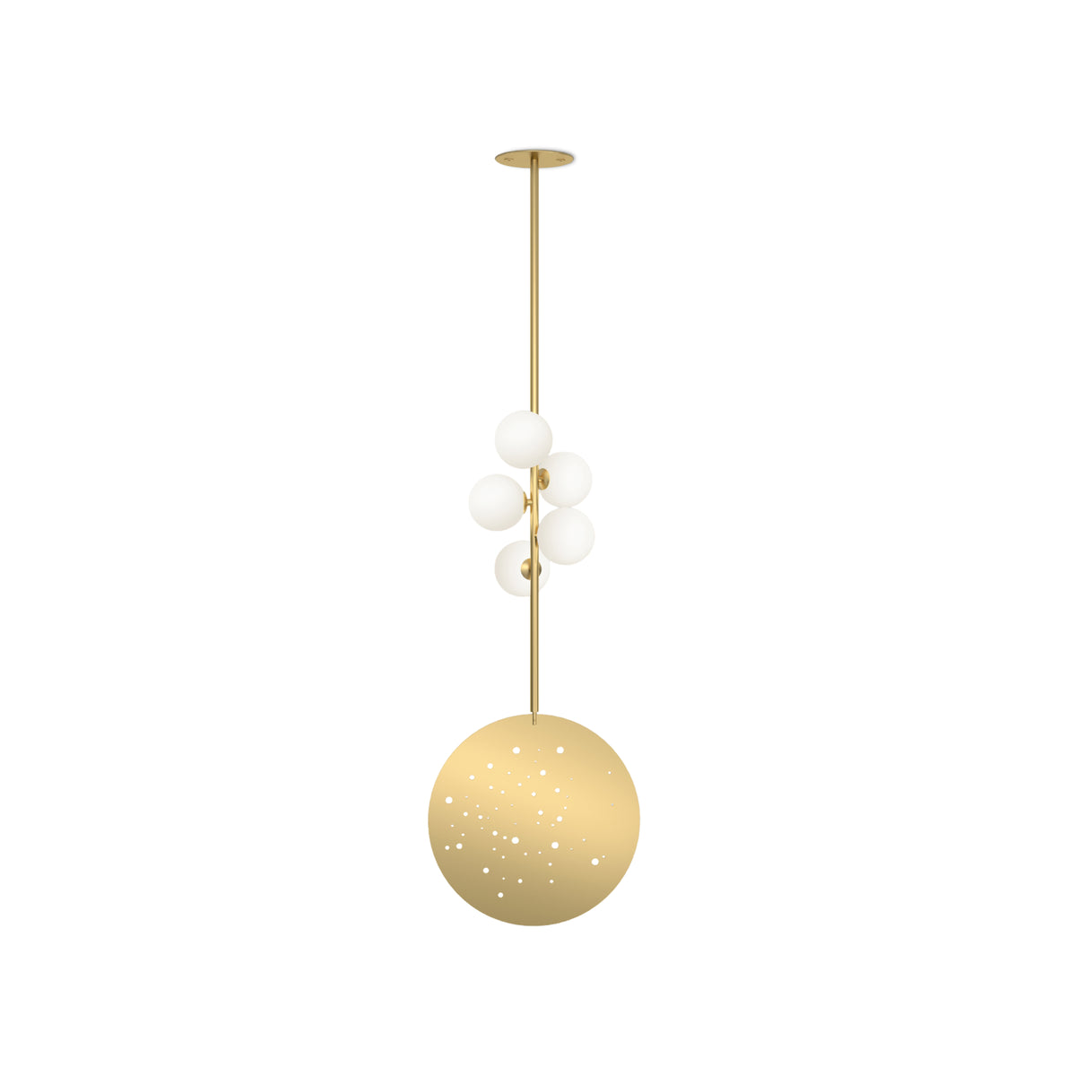 Epic Four Pendant Lamp – 30x118 / Brass-1