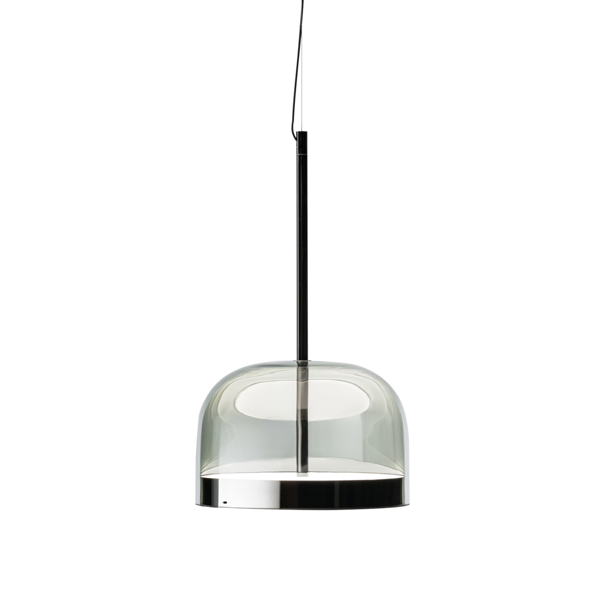 Equatore Small Pendant Lamp - Glossy Black-1