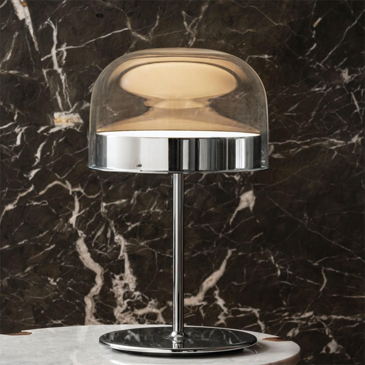 Equatore Table Lamp – 36x60 / Chrome-2