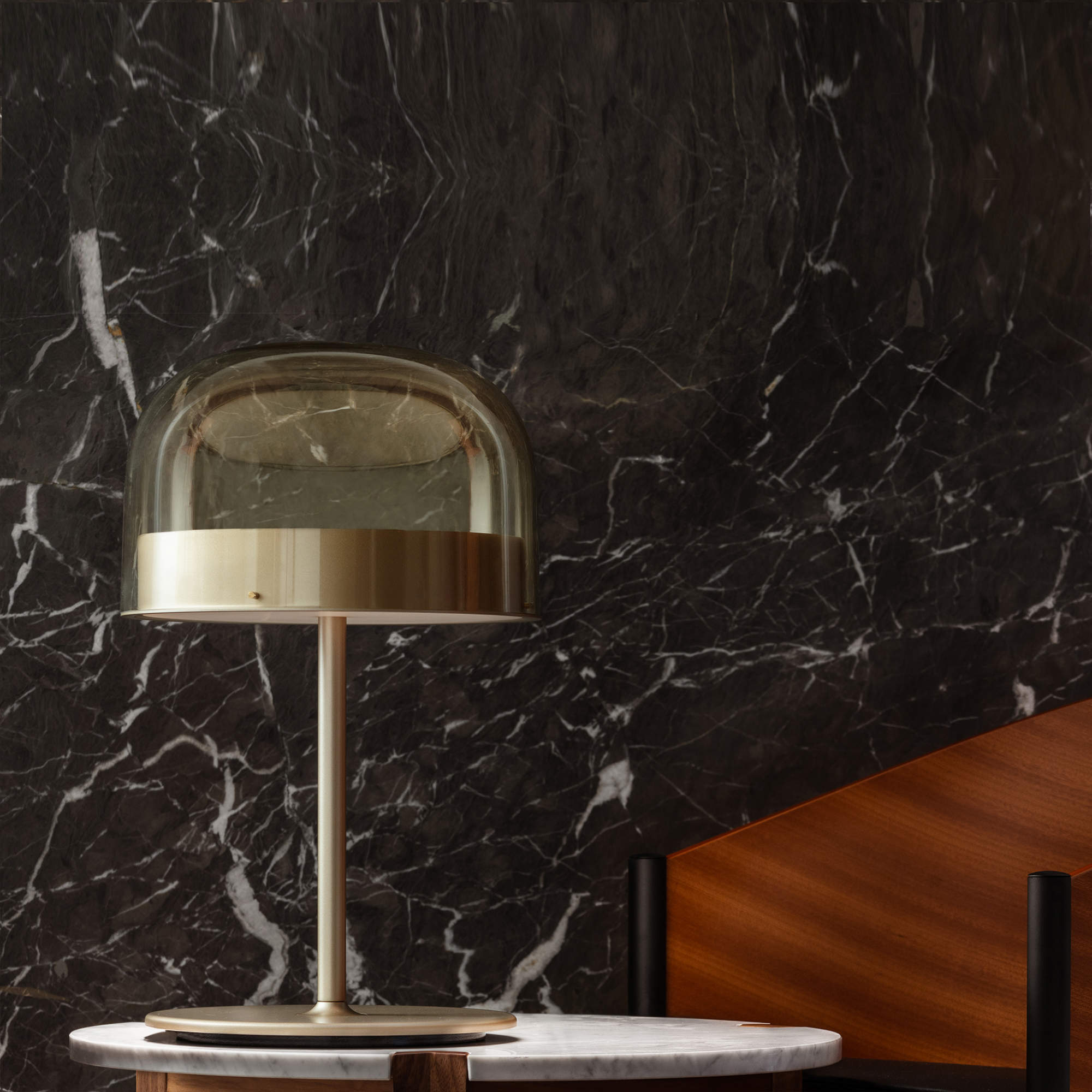 Equatore Small Table Lamp - Matt Gold