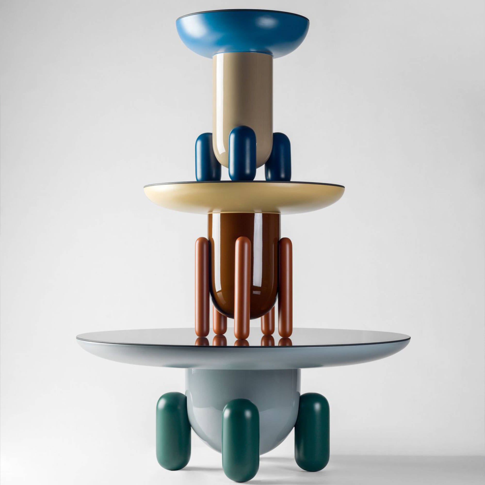 Explorer 3 100 Coffee Table - Multicolor Grey-3