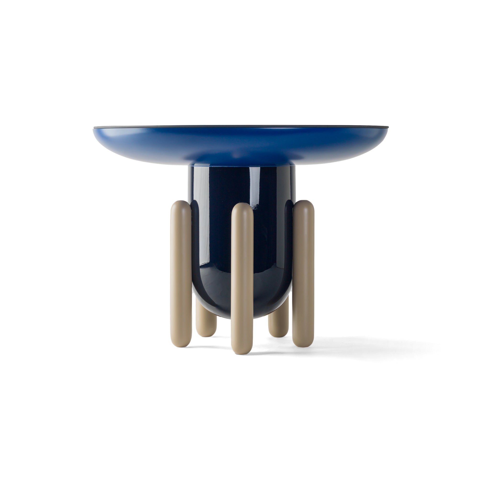 Explorer 2 60 Side Table - Multicolor Dark Blue-1