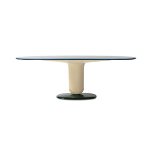 Explorer 5B 220 Dining Table - Multicolor Ivory