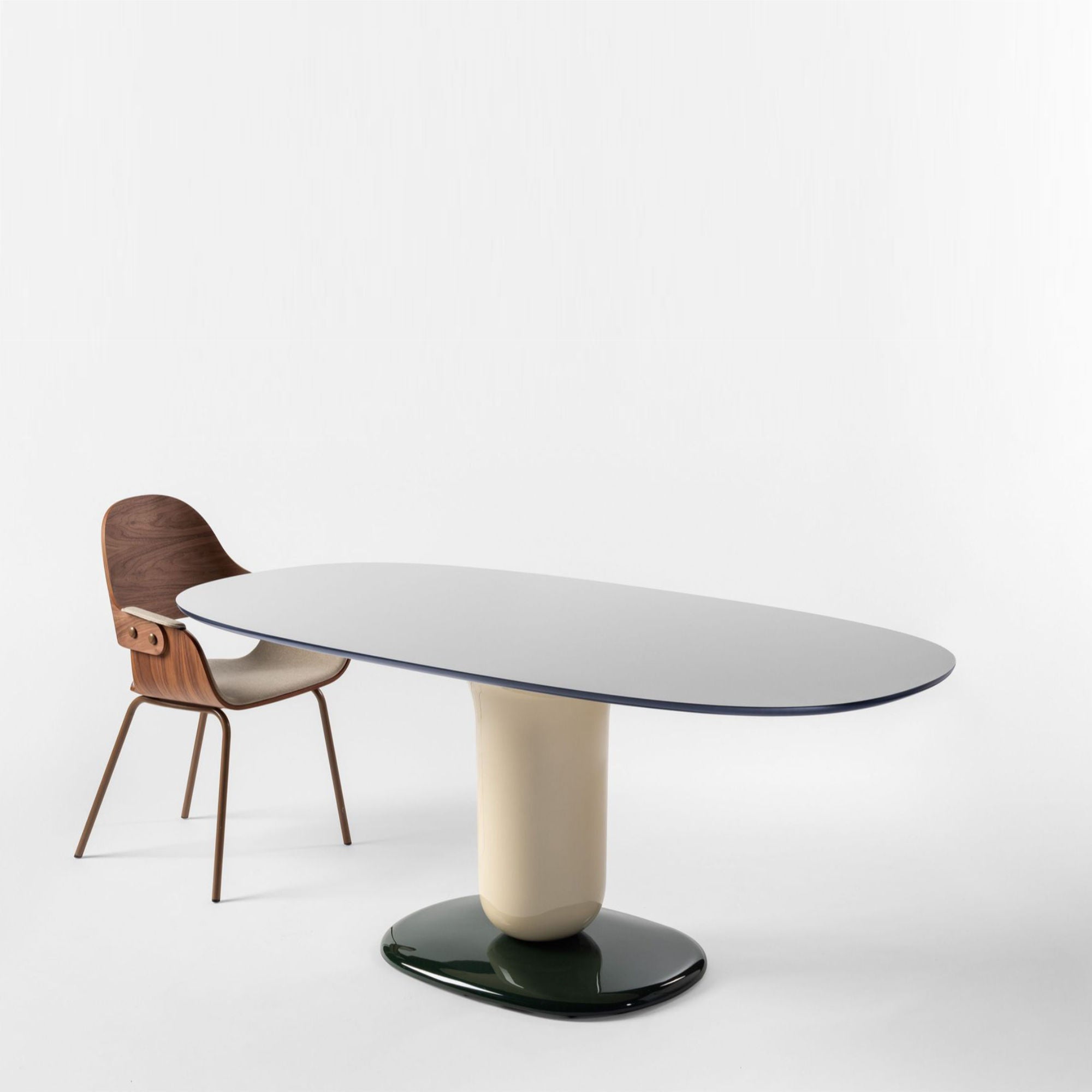 Explorer 5A 190 Dining Table - Multicolor Blue