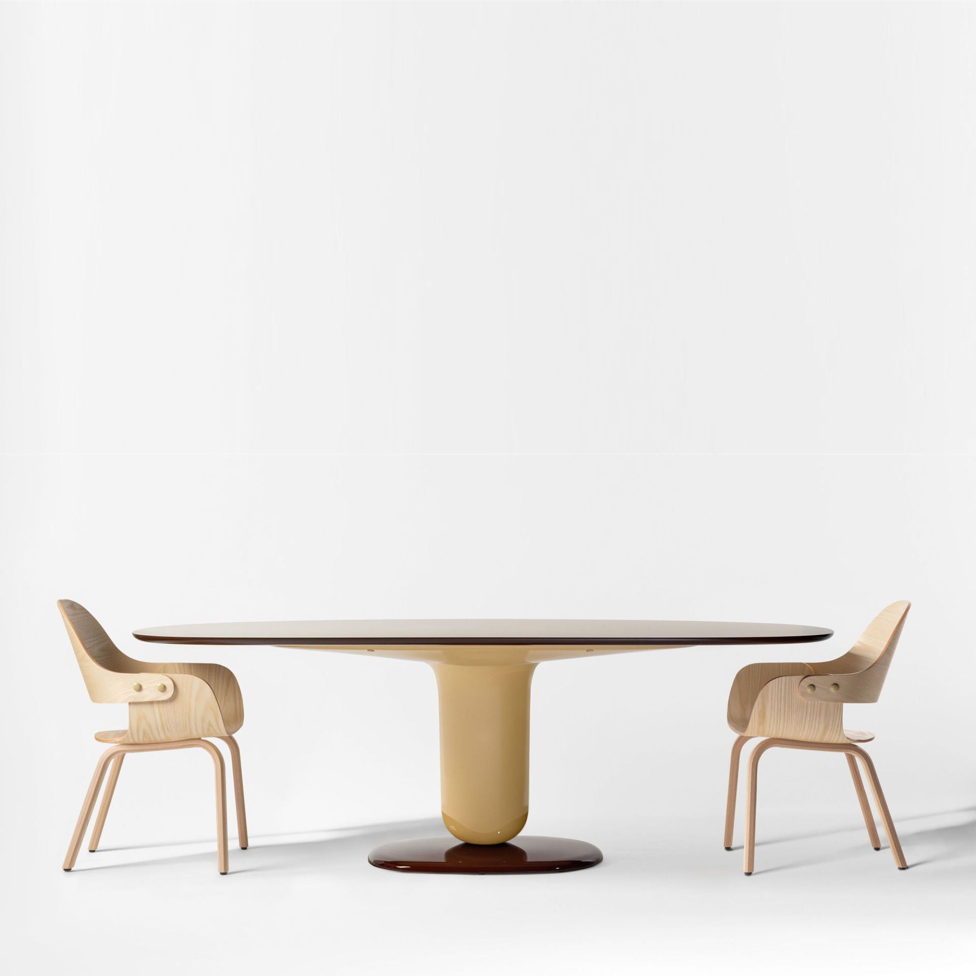 Explorer 5B 220 Dining Table - Multicolor Ivory-3