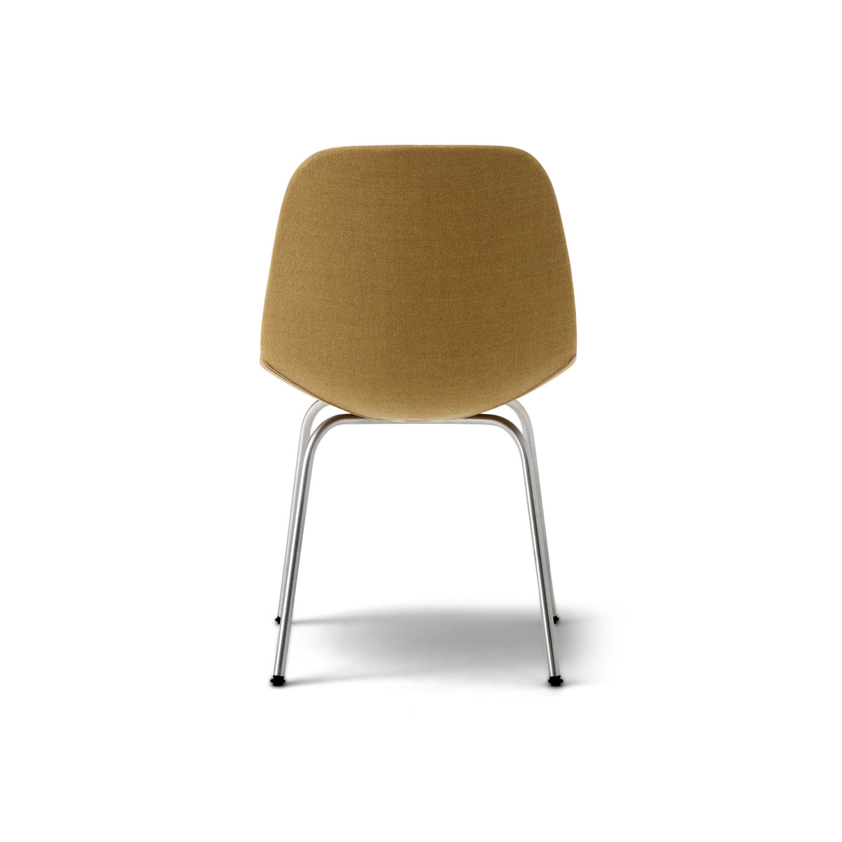 Eyes Dining Chair – 51x85 / Metal (Brushed Steel) / Fabric 1 (Capture 6801)-4