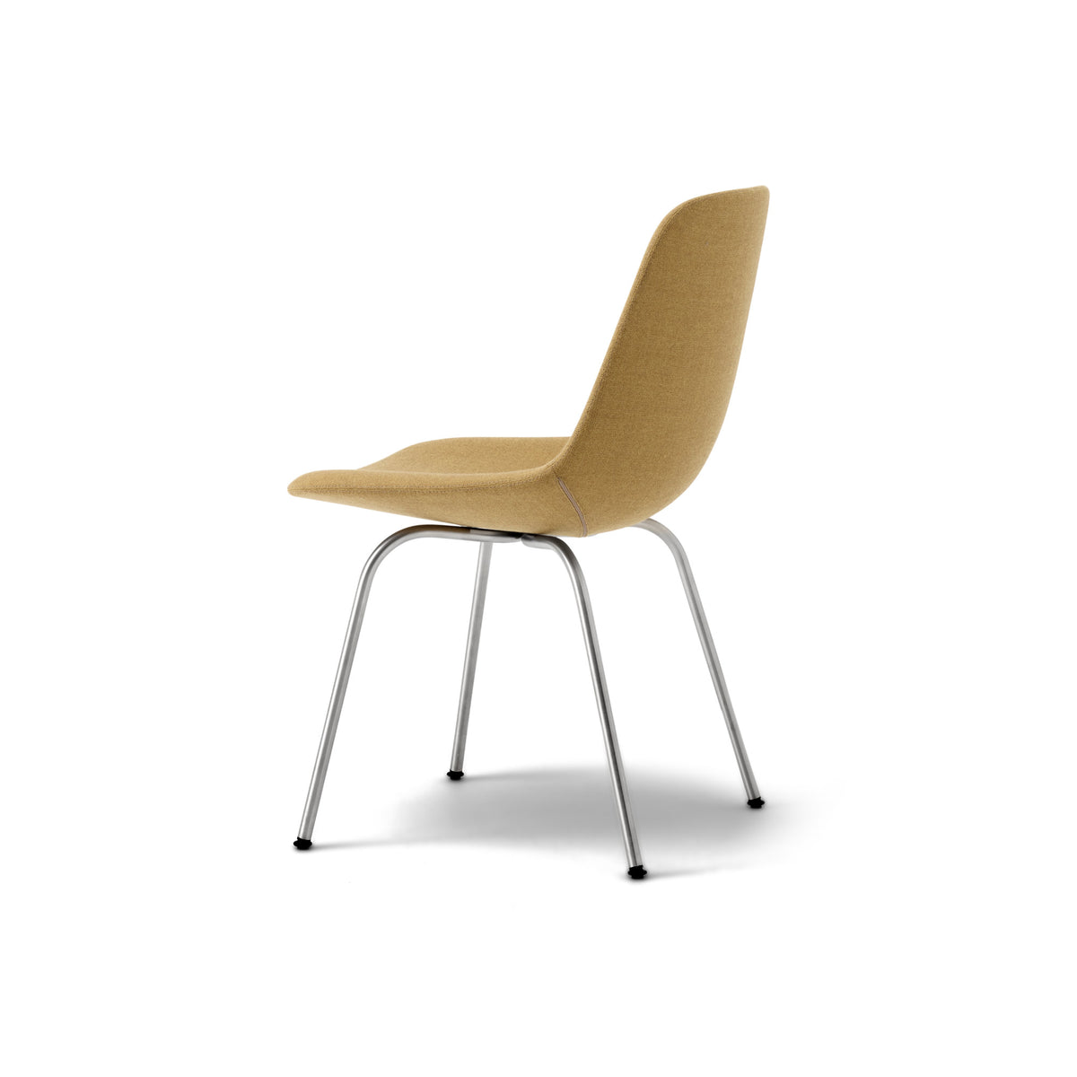 Eyes Dining Chair – 51x85 / Metal (Brushed Steel) / Fabric 1 (Capture 6801)-3