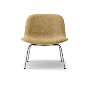 Eyes 4850 4 Leg Lounge Chair - Brushed Steel/Fabric 4 (Safire 16)