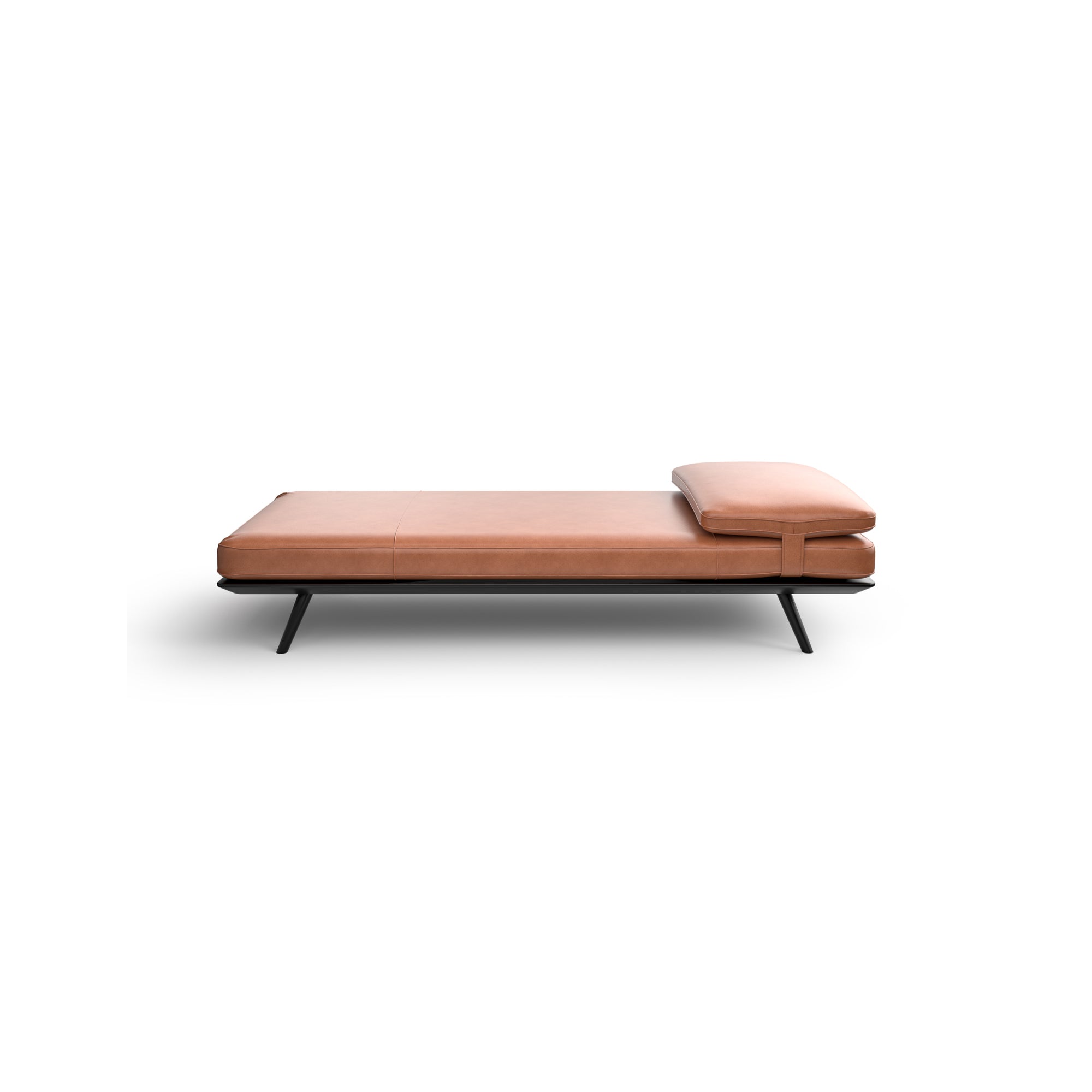 Spine 1700 Daybed - Leather 2 (Cognac 75)-2